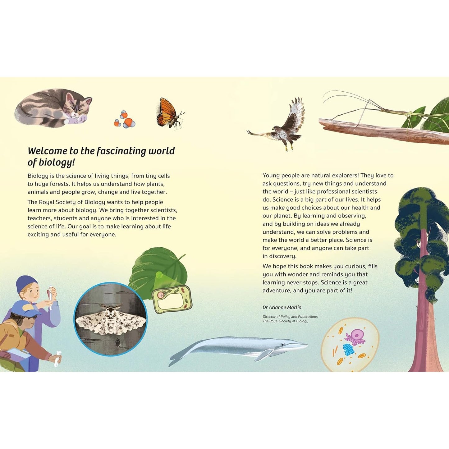 Your Expert Guide: Biology for Young Scientists | Hardcover | Children's Book