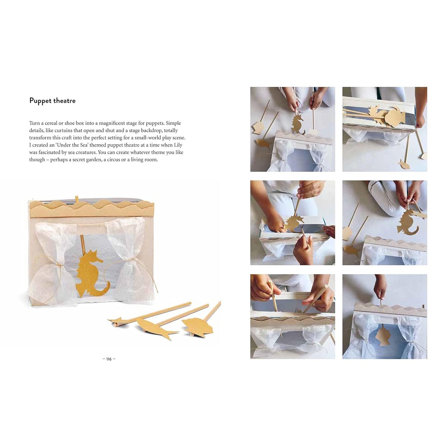 Sustainable Play - 60+ crafts & games for an earth-kind home | Paperback | Children’s Book on Art & Crafting