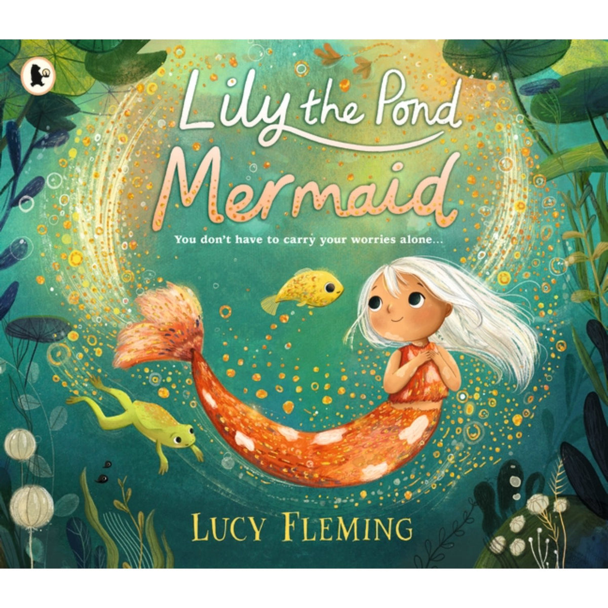 Preschool paperback cover: 'Lily the Pond Mermaid' by Lucy Fleming