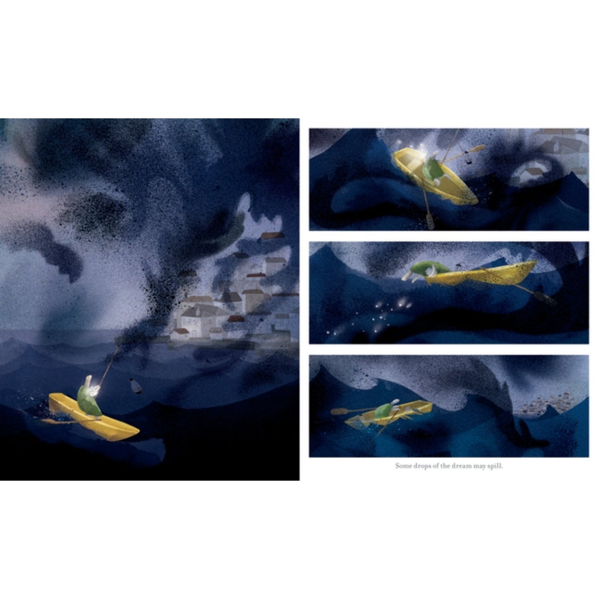 Sample pages (4) from 'Dream Keeper' by Anna Walker - preschool hardcover