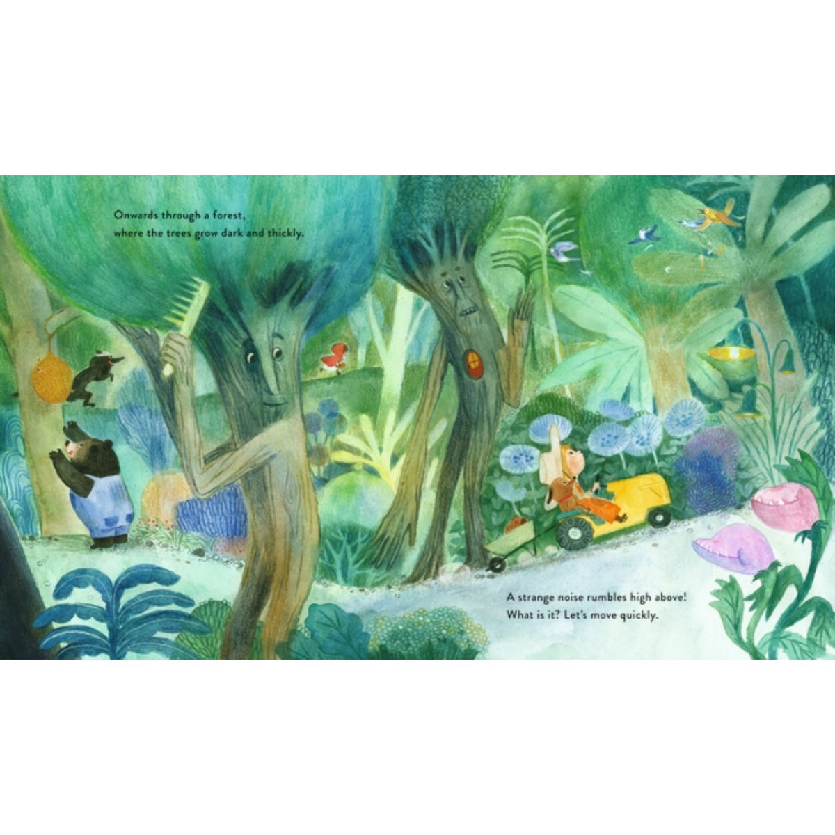 Sample pages (2) from 'Fairytale Gardener' by Catherine Jacob and Hoang Giang - preschool paperback