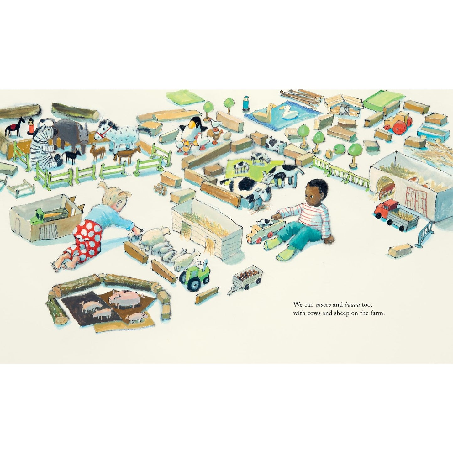 We Can Play Anything! | Marit Tornqvist | Hardcover | Children's Book on Friendship