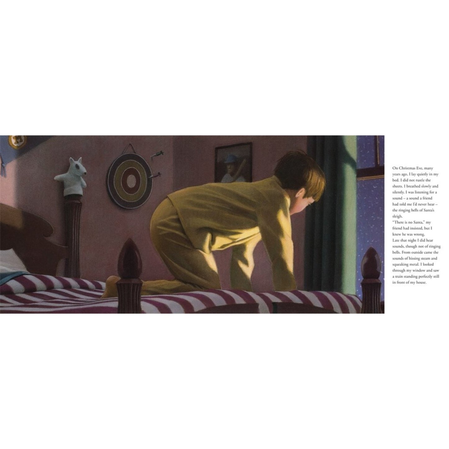 The Polar Express:  40th Anniversary Edition with free audiobook read by Liam Neeson | Paperback | Children's Story Book