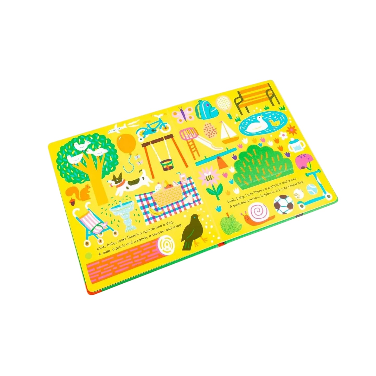Look, Baby, Look! Outside | Children's Early Learning Board Book