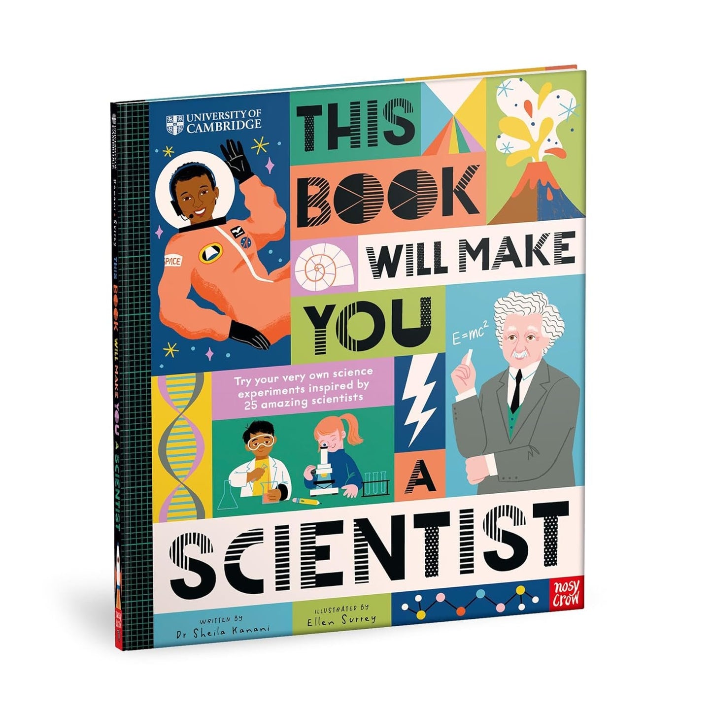 University of Cambridge: This Book Will Make You a Scientist | Hardcover | Children's Book on Science