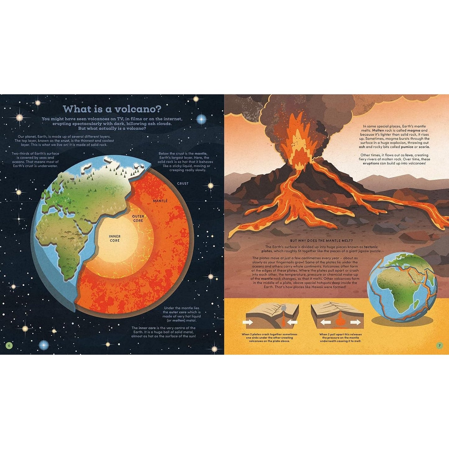 University of Cambridge: Think Big: The Power of Volcanoes | Paperback | Children's Book on Space & Science