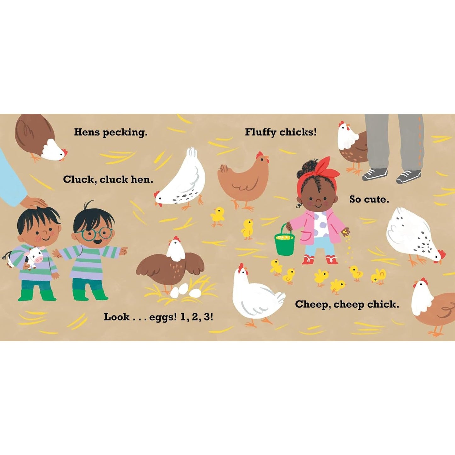 Toddler Talk: Muddy Farm! | Board Book | Children's Early Learning Book