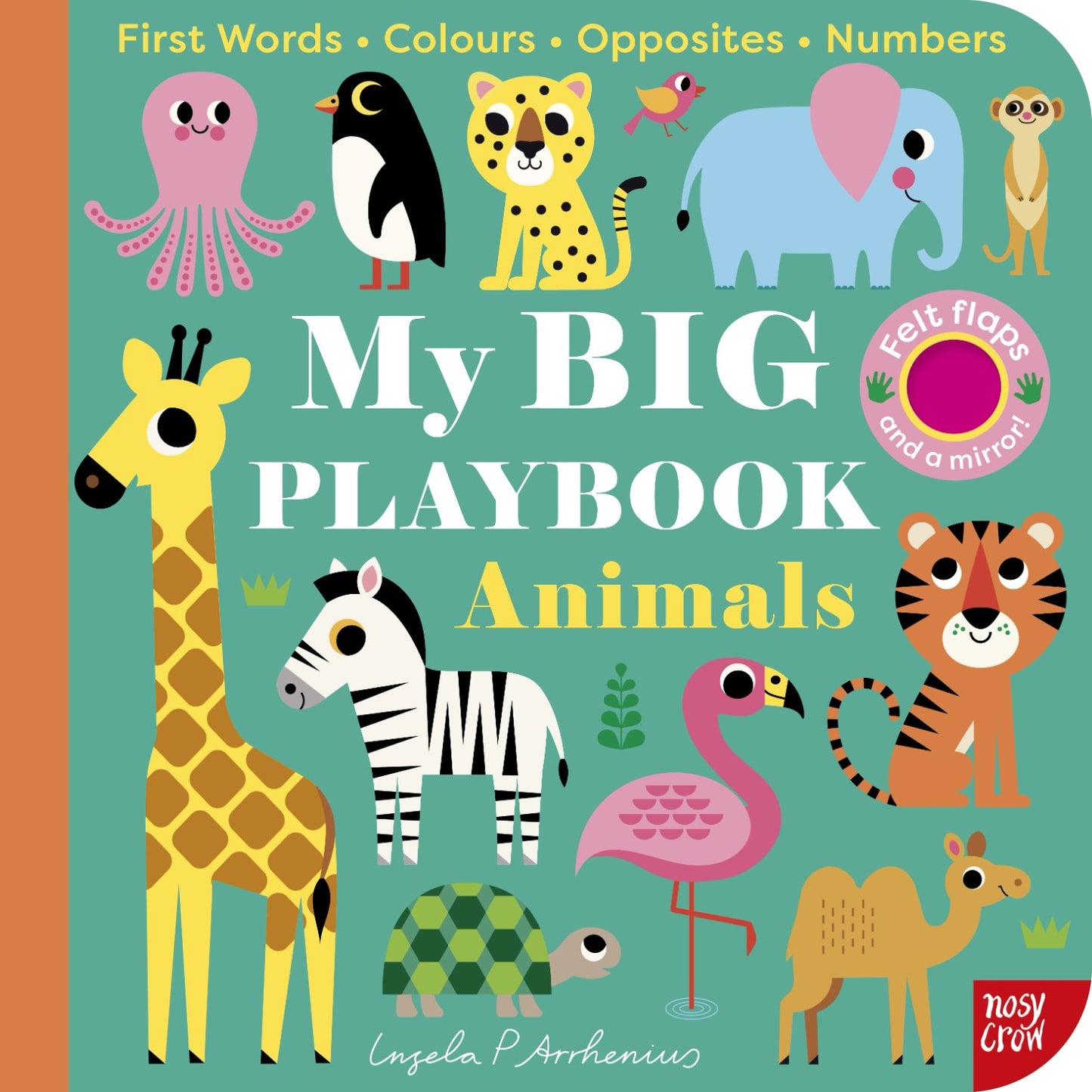 My BIG Playbook: Animals | Board Book | Children's Early Learning Book