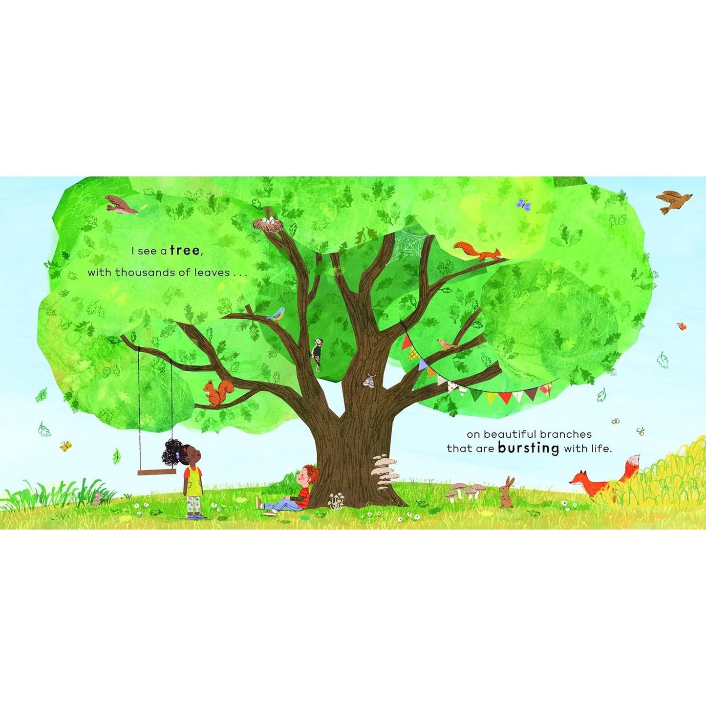 University of Cambridge: Teeny Tiny Science: I See a Tree | Paperback | Children's Book on Nature