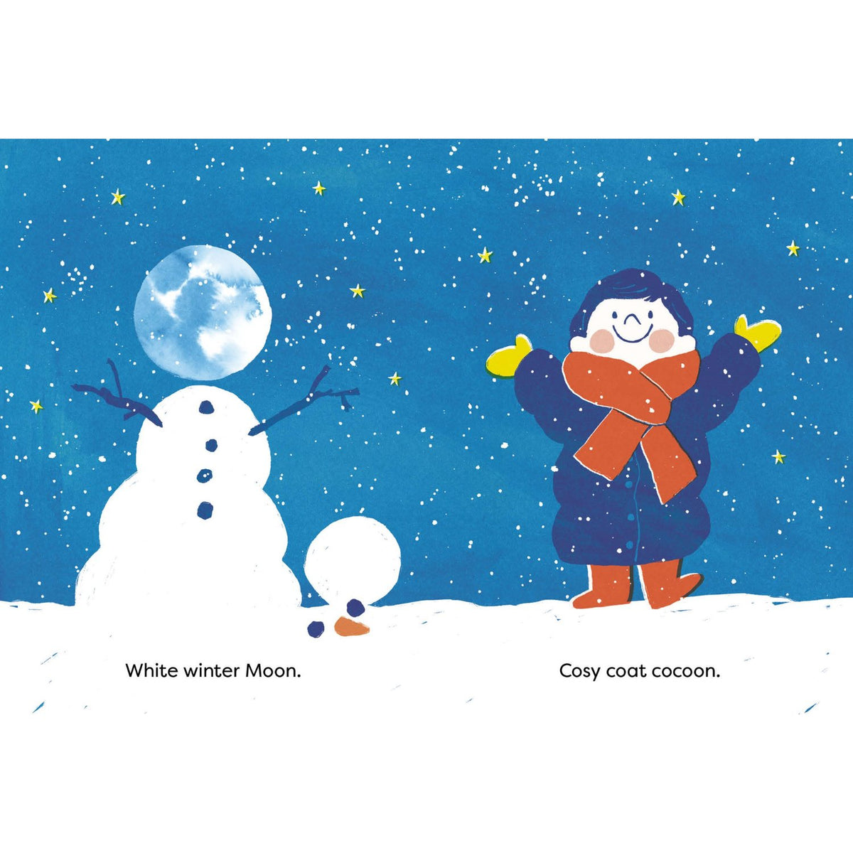 Sample pages (2) from 'Follow Me Moon' by Colleen Larmour - toddler hardcover