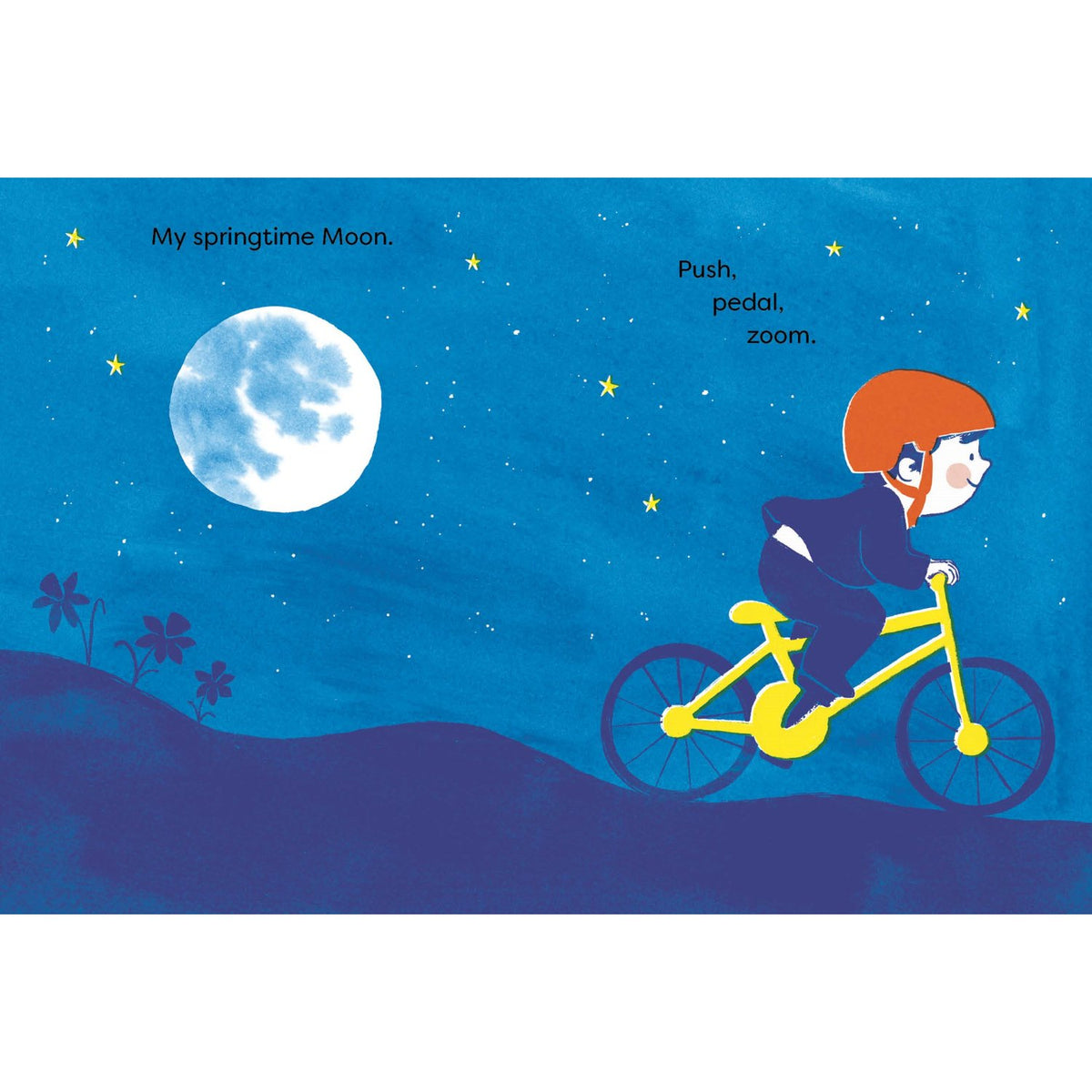 Sample pages (4) from 'Follow Me Moon' by Colleen Larmour - toddler hardcover