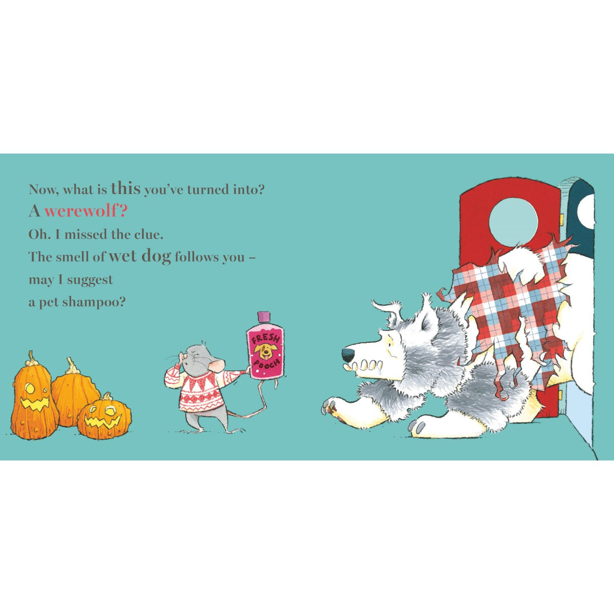 Sample pages (2) from 'How to Scare a Mouse and Bear' by Ross Collins - toddler paperback