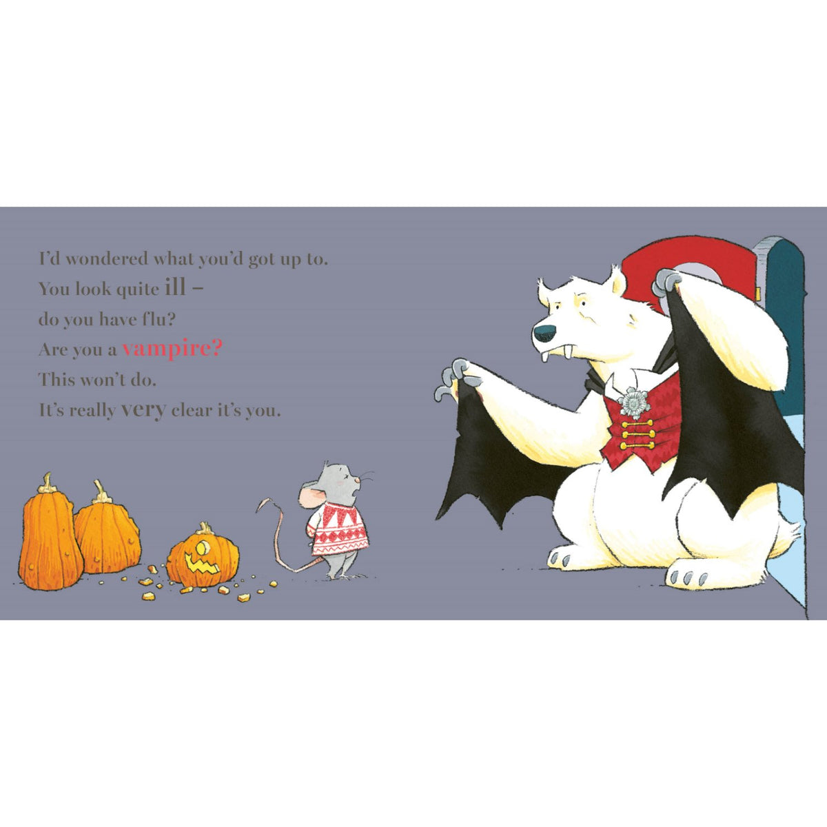 Sample pages (3) from 'How to Scare a Mouse and Bear' by Ross Collins - toddler paperback