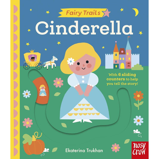 Fairy Trails: Cinderella | Board Book | Children's Book on Fairy Tales & Folklore