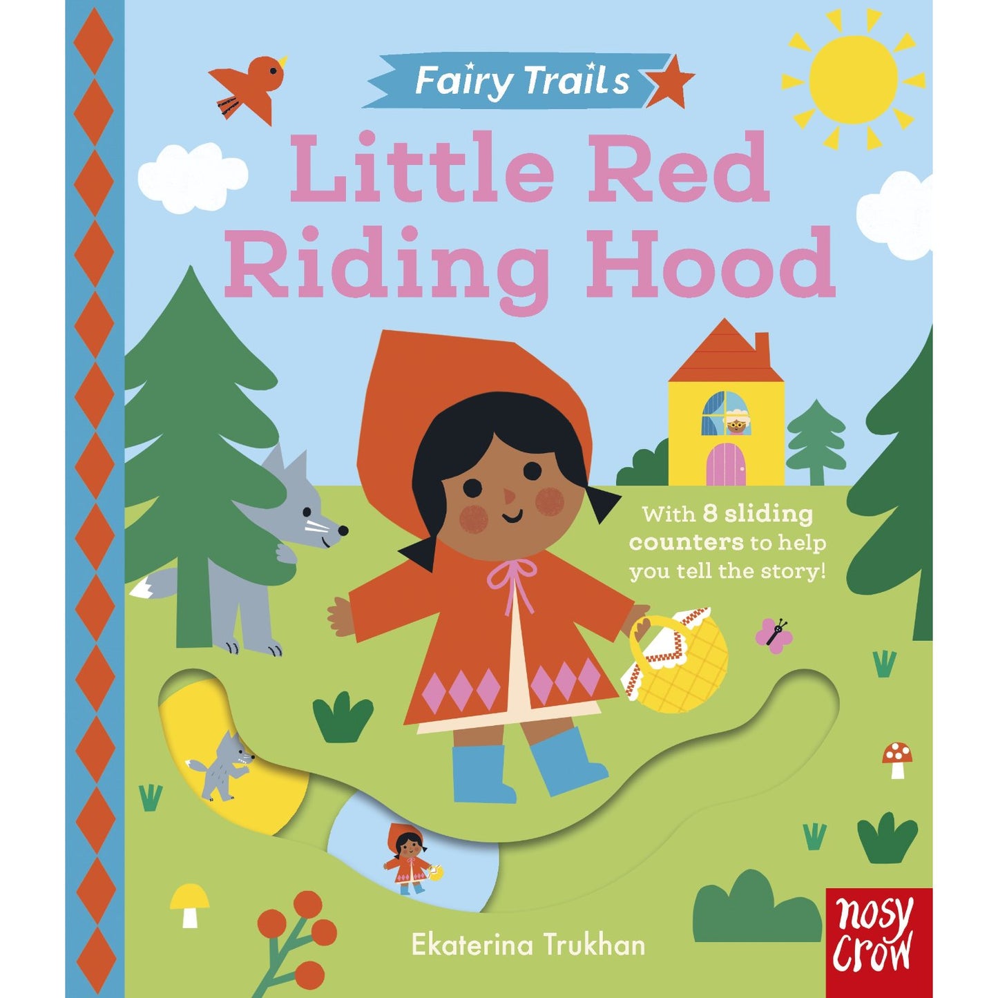 Fairy Trails: Little Red Riding Hood | Board Book | Children's Book on Fairy Tales & Folklore