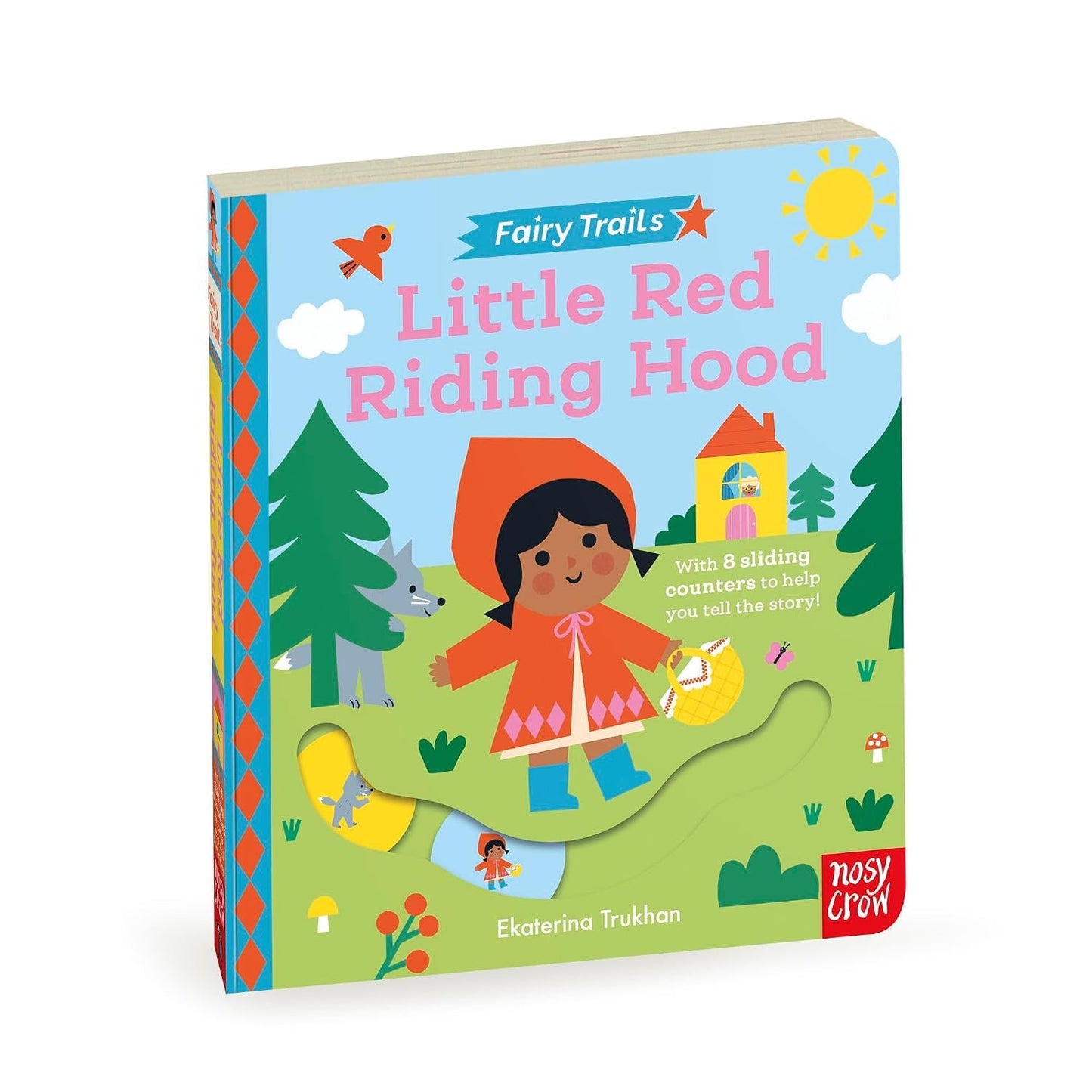 Fairy Trails: Little Red Riding Hood | Board Book | Children's Book on Fairy Tales & Folklore