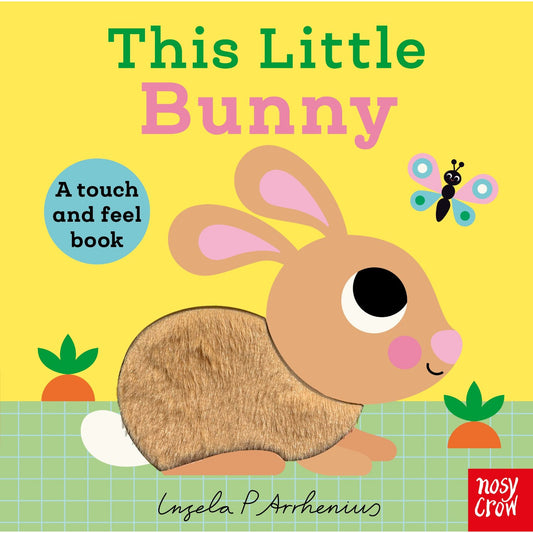 This Little Bunny - A Touch and Feel Book | Interactive Board Book for Babies & Toddlers