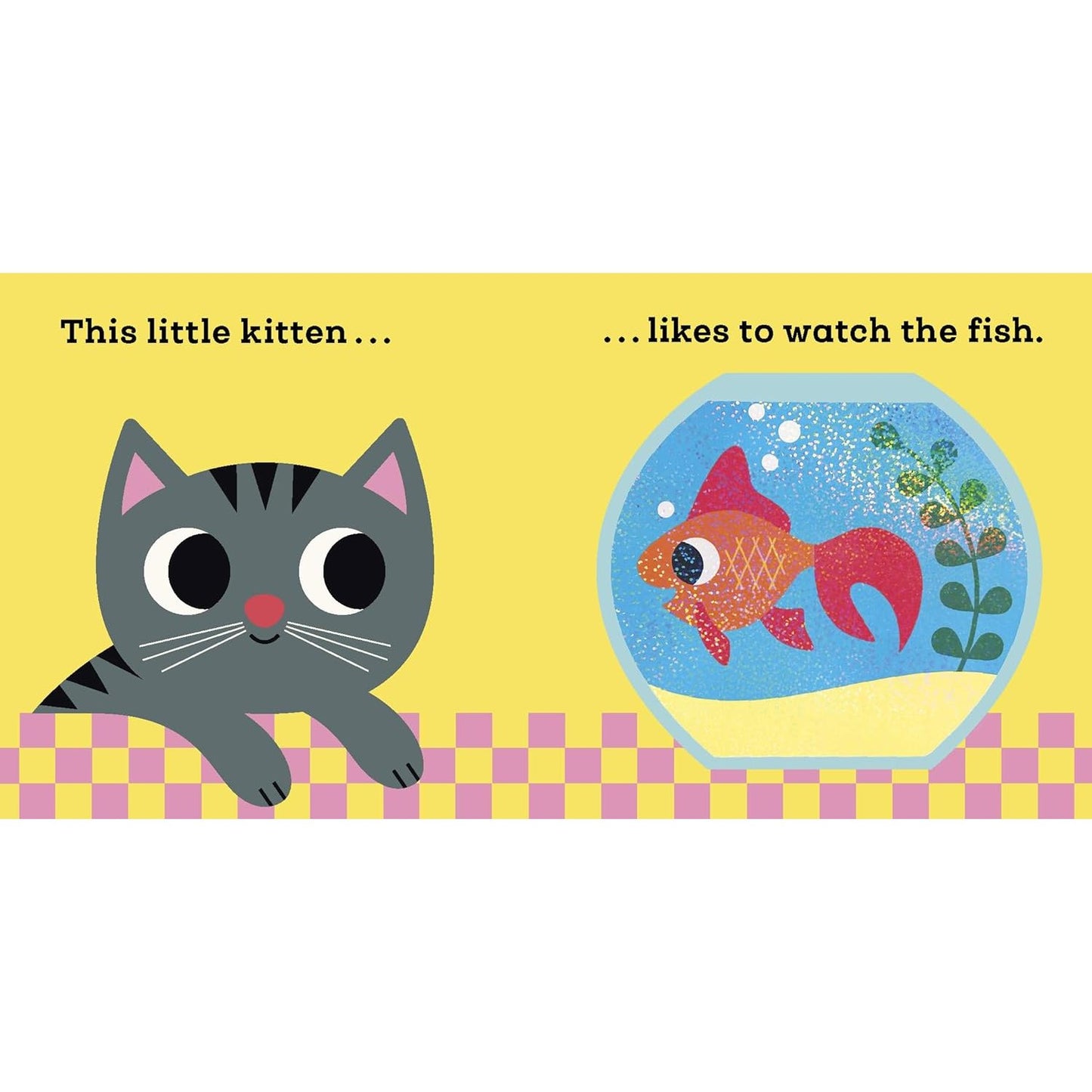 This Little Kitten - A Touch and Feel Book | Interactive Board Book for Babies & Toddlers