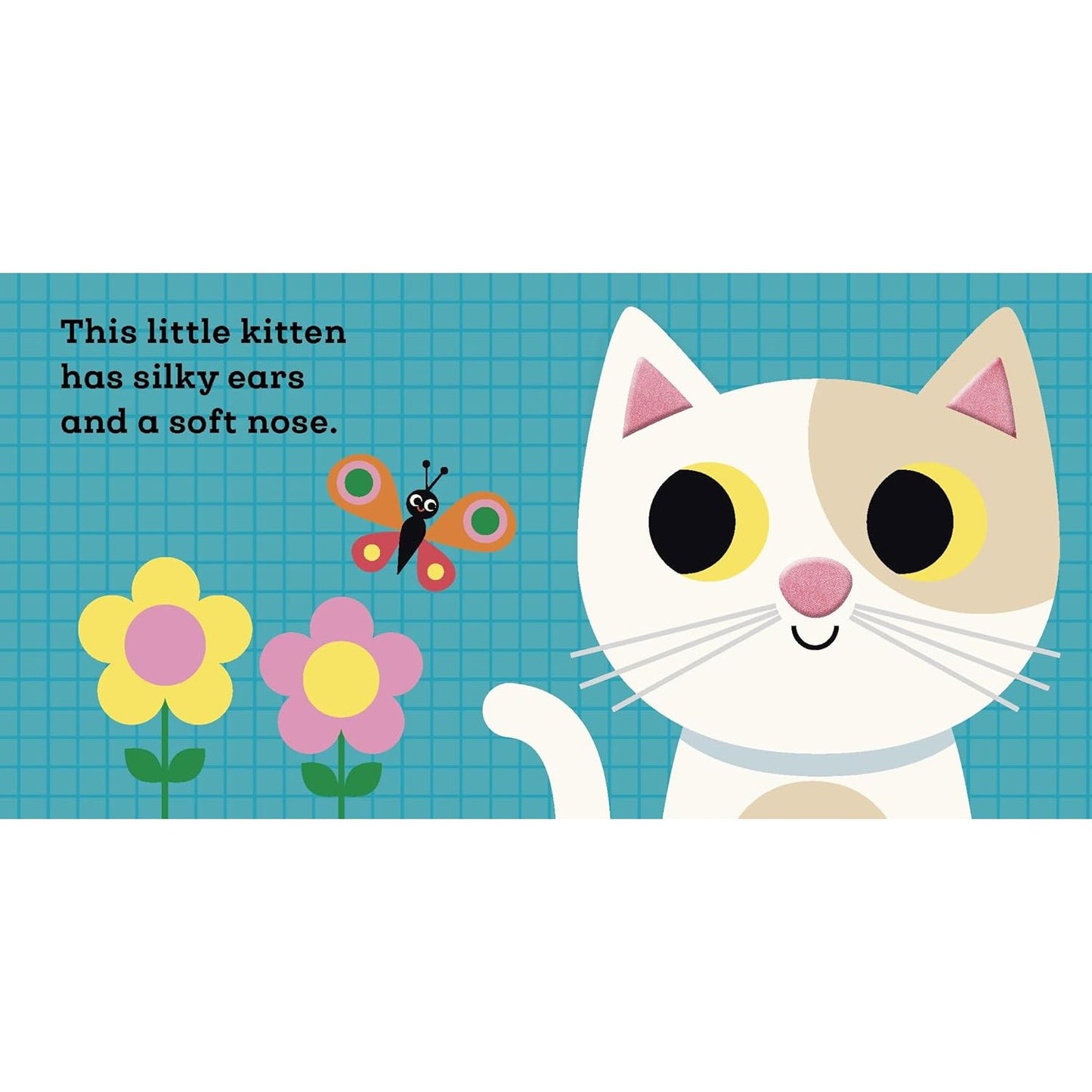 This Little Kitten - A Touch and Feel Book | Interactive Board Book for Babies & Toddlers