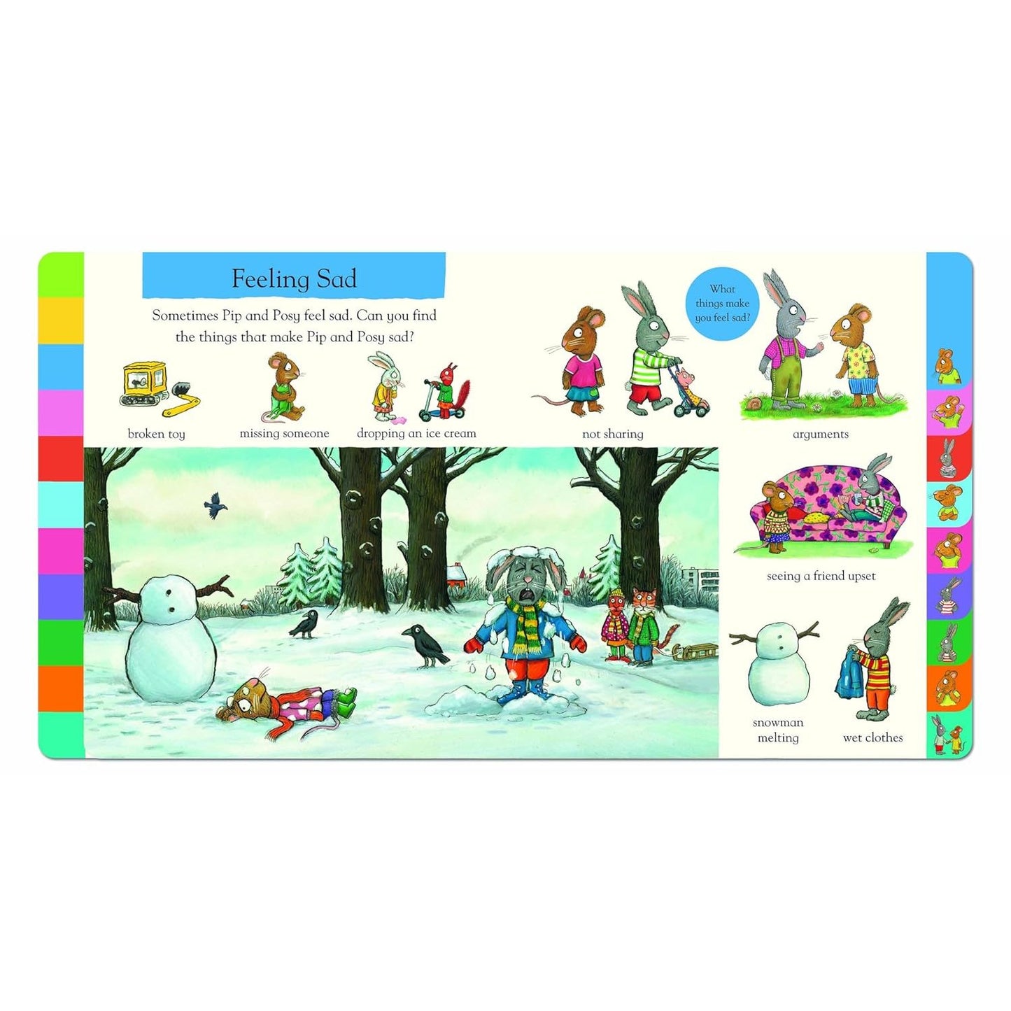 Pip and Posy's Big Book of Feelings | Board Book | Children's Book on Feelings & Emotions