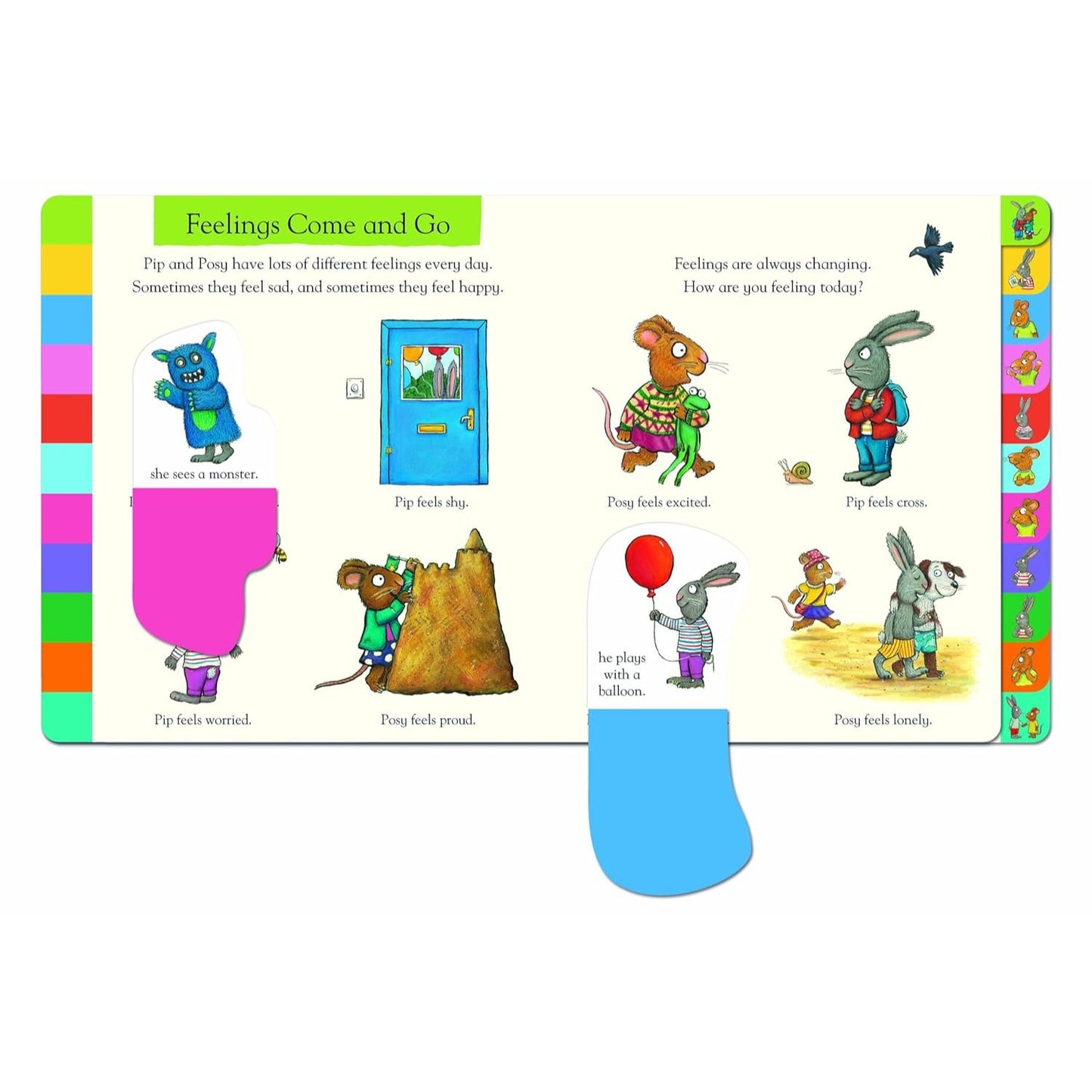 Pip and Posy's Big Book of Feelings | Board Book | Children's Book on Feelings & Emotions