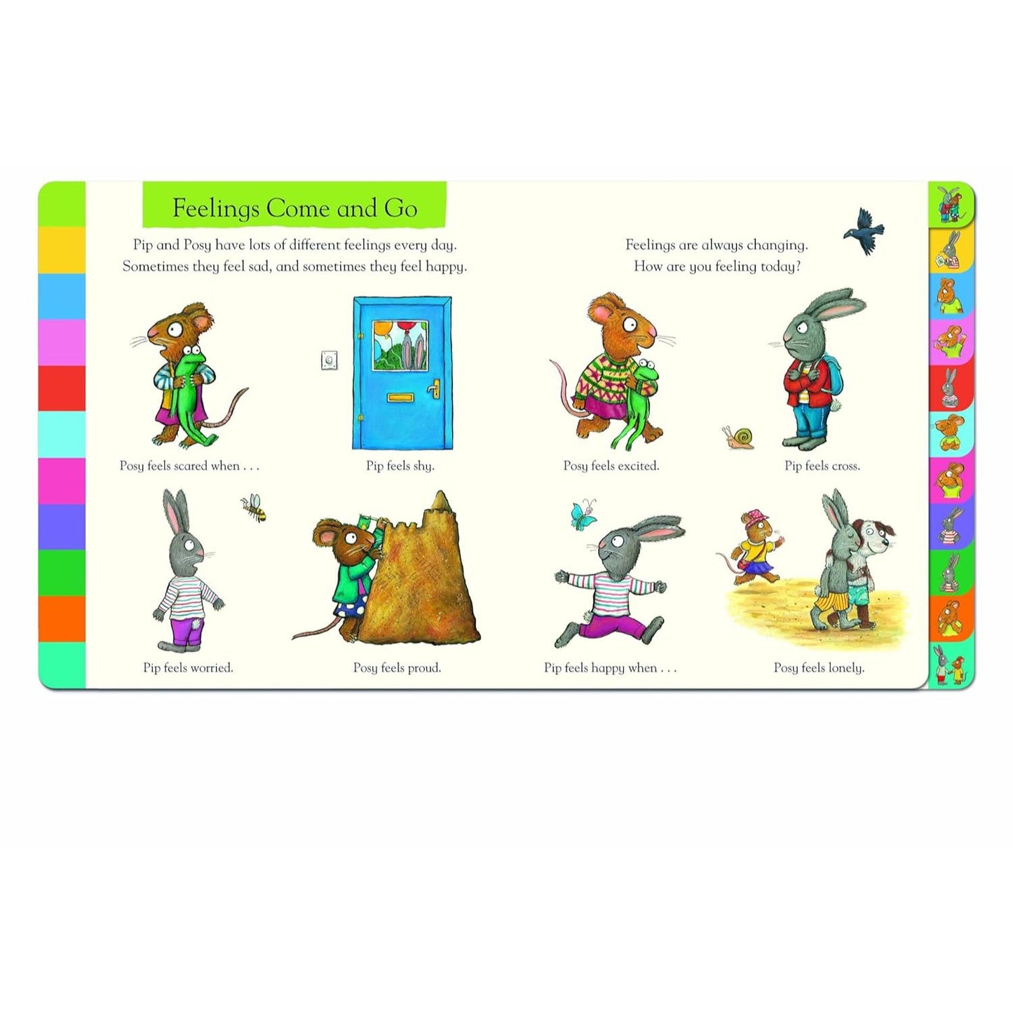 Pip and Posy's Big Book of Feelings | Board Book | Children's Book on Feelings & Emotions