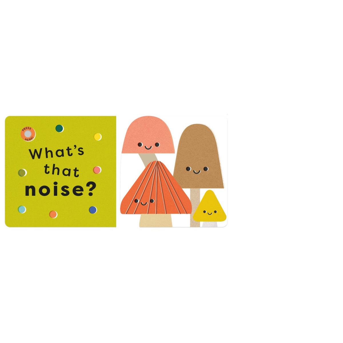Sample pages (2) from 'What's That Noise? Hoot!' by Pui Lee - children's board book