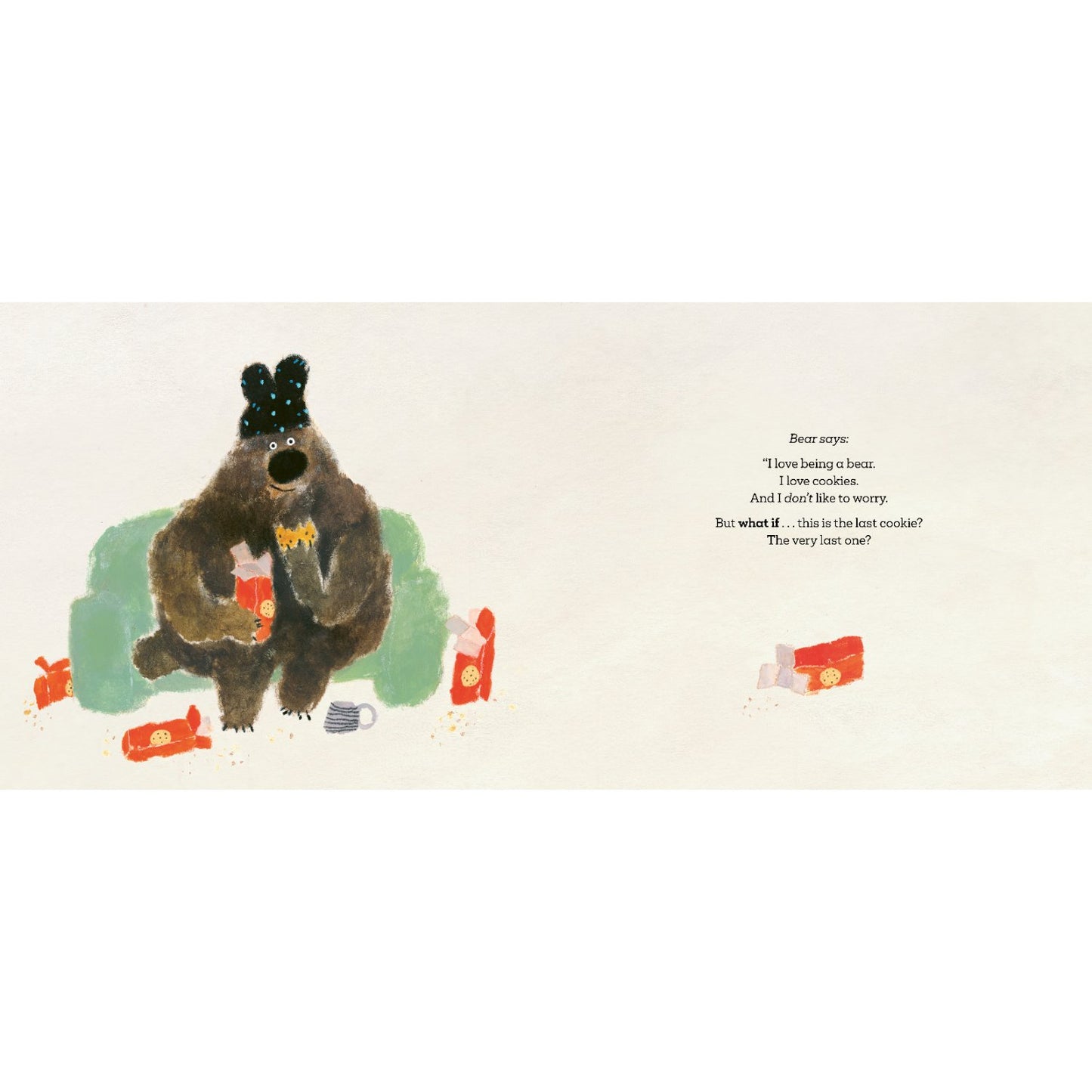 Bear Worries | Paperback | Children's Book on Feelings & Emotions