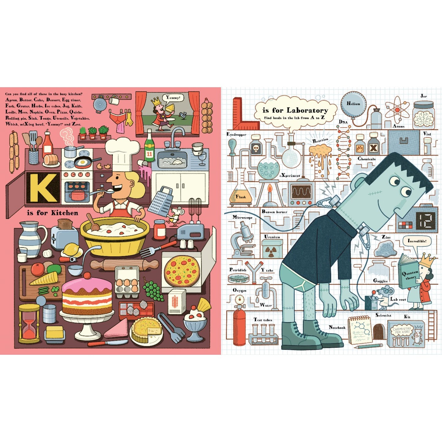 Search & Find Alphabet of Alphabets and Number of Numbers - Look & Find Games and Activities for Children | Hardcover | Children's Book