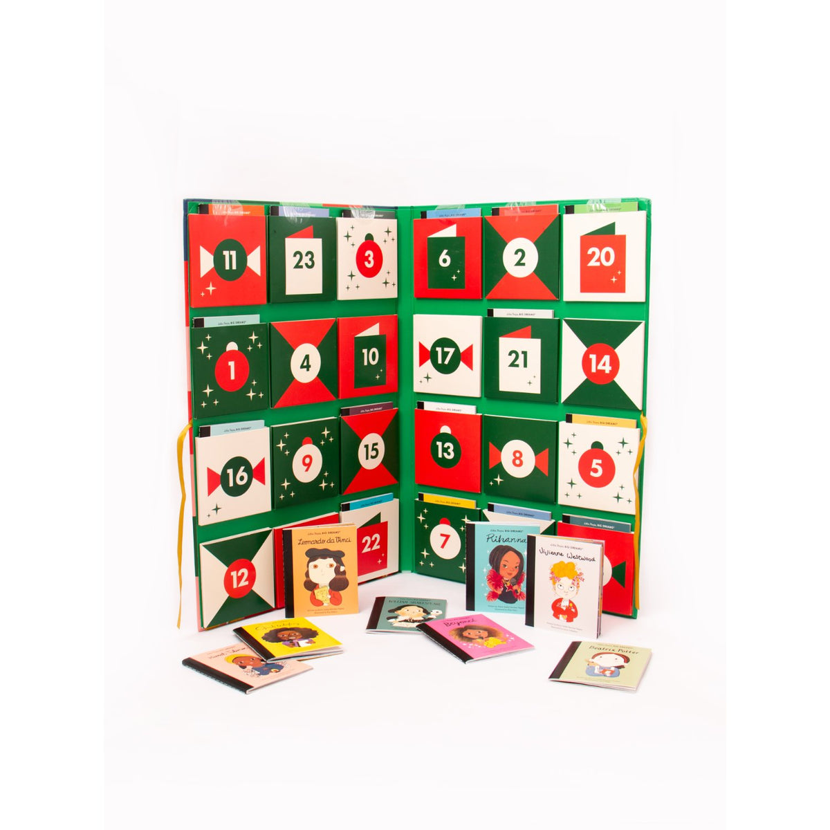 Sample pages (2) from 'Little People, BIG DREAMS: Advent Calendar Boo…' by Maria Isabel Sanchez Vegara - children's hardcover