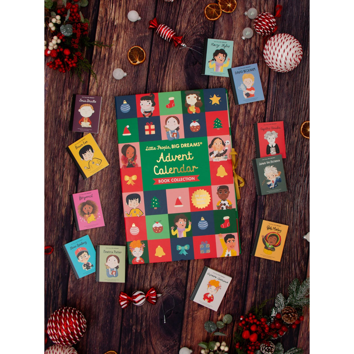 Sample pages (3) from 'Little People, BIG DREAMS: Advent Calendar Boo…' by Maria Isabel Sanchez Vegara - children's hardcover