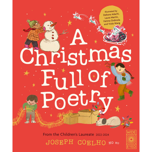 Preschool hardcover cover: 'Christmas Full of Poetry' by Joseph  Coelho, Viola Wang and others