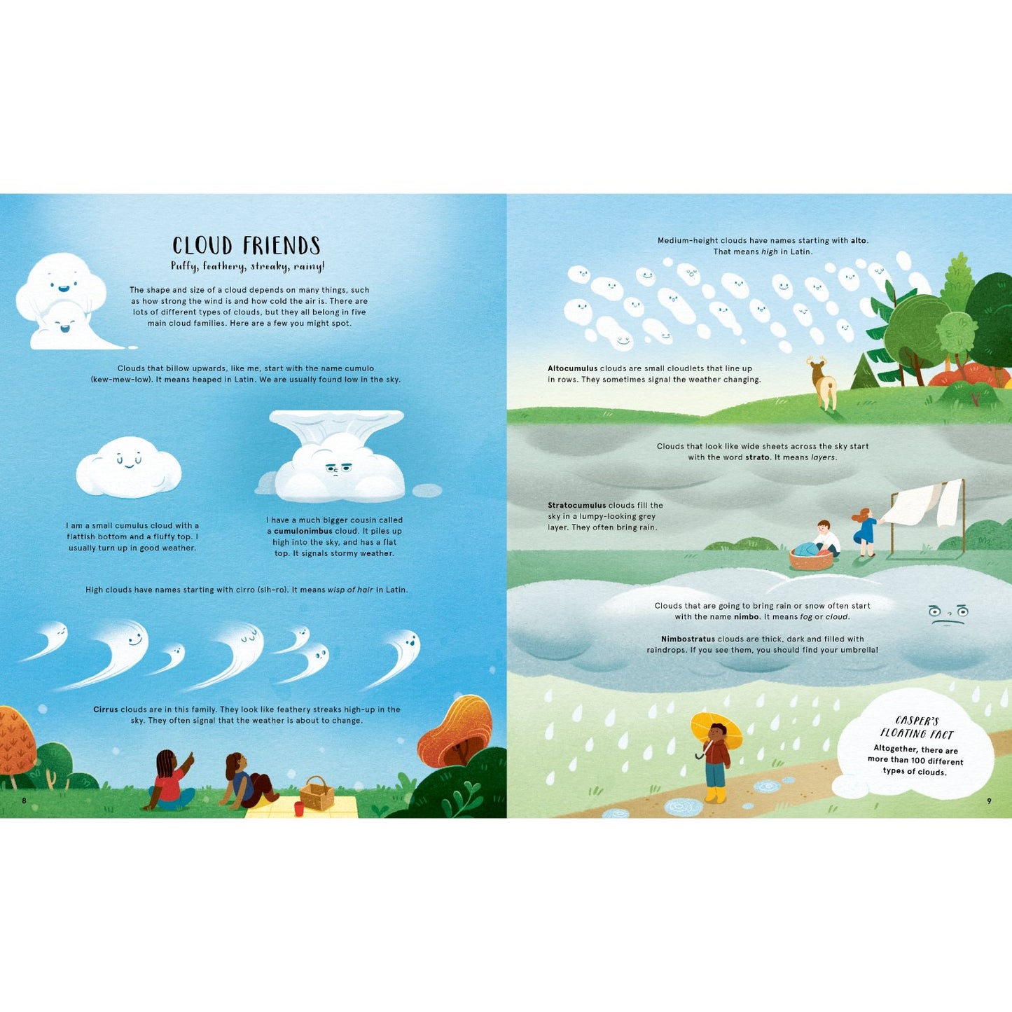 Secret Life of Clouds, Birds & Oceans | Paperback | Children's Book on Nature & Environment