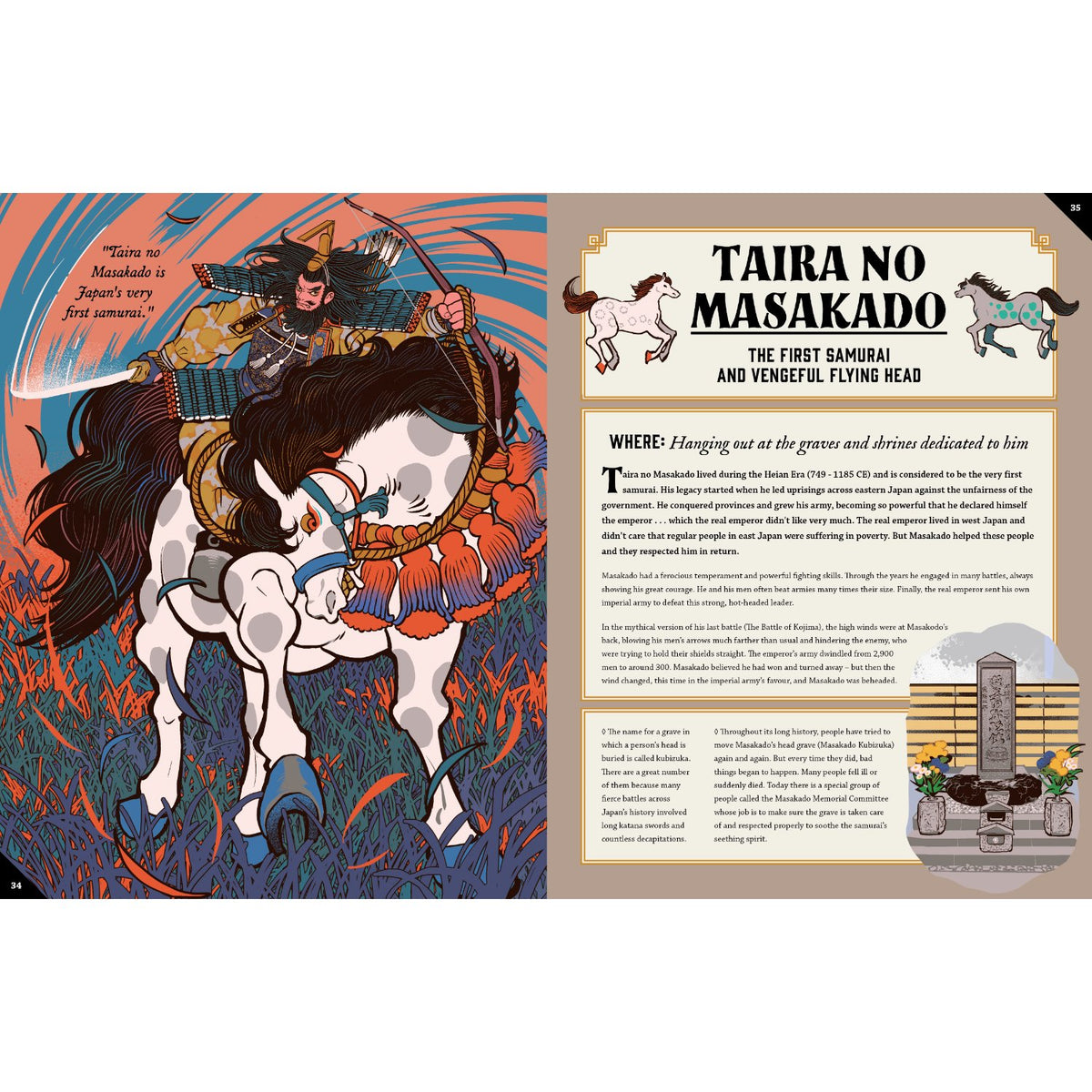 Sample pages (4) from 'Legends of Japanese Mythology' by Thersa Matsuura and Tomii Masako - children's hardcover