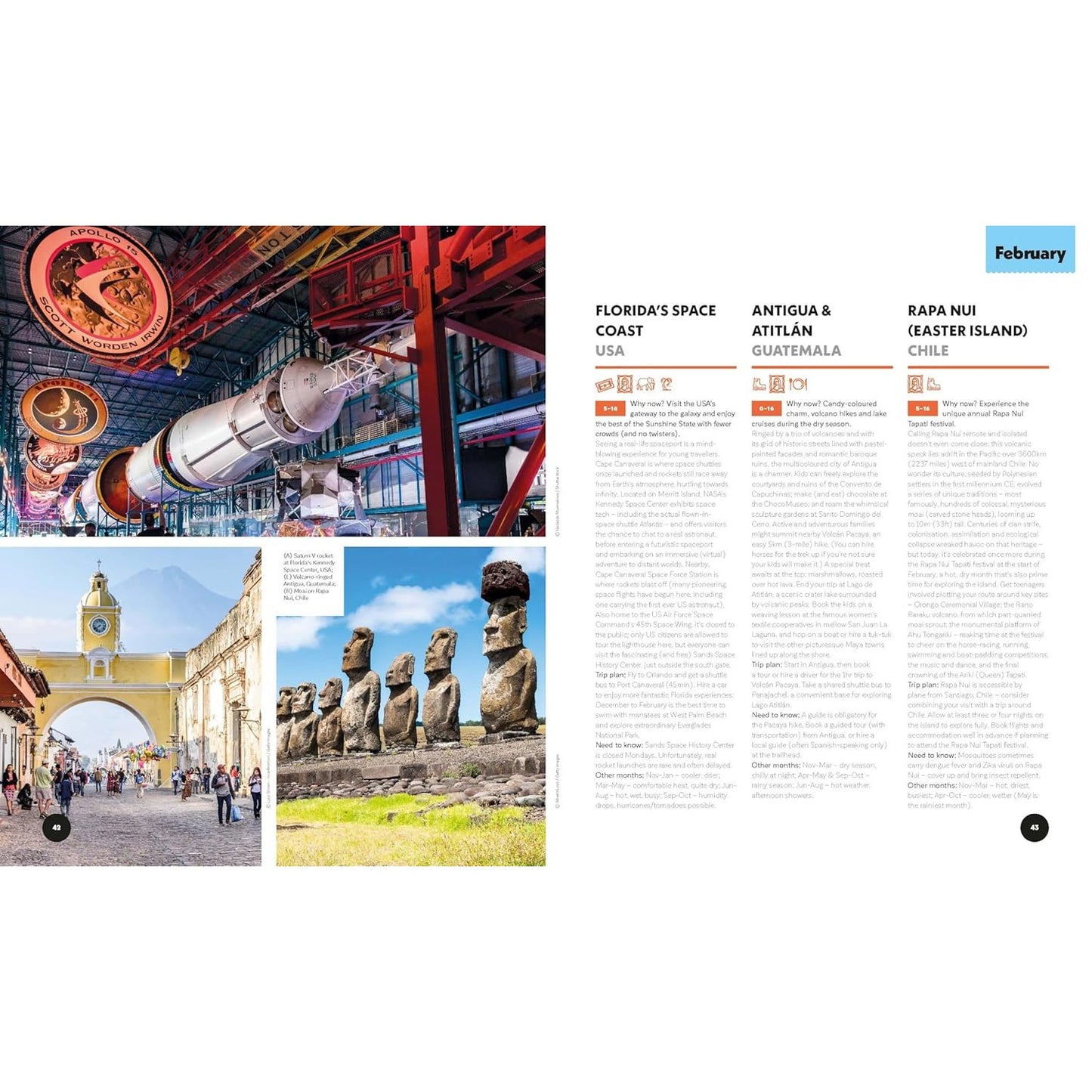 Lonely Planet Where To Go When With Kids | Hardcover | Book on Travel