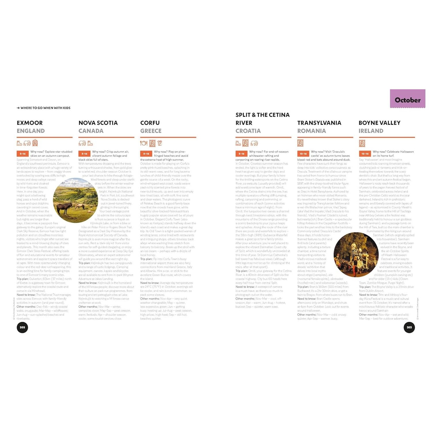 Lonely Planet Where To Go When With Kids | Hardcover | Book on Travel