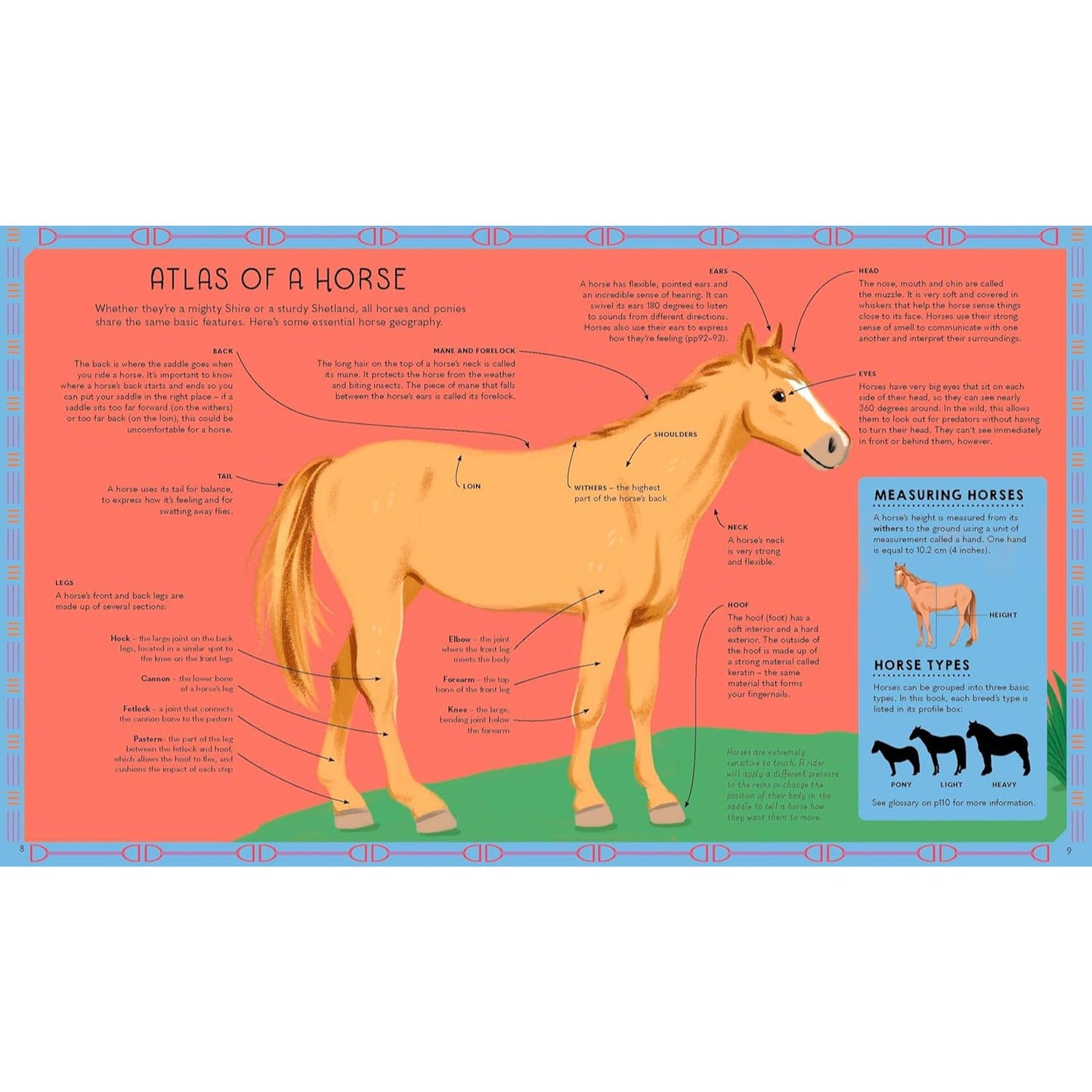 Lonely Planet Kids Atlas of Horses and Ponies | Hardcover | Children's Book
