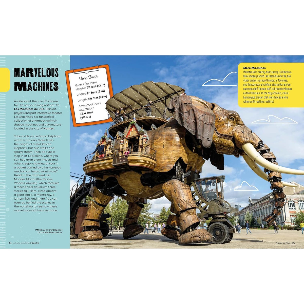 Sample pages (2) from 'Lonely Planet Kids A Kid's Guide to France' by Paige Towler - children's paperback