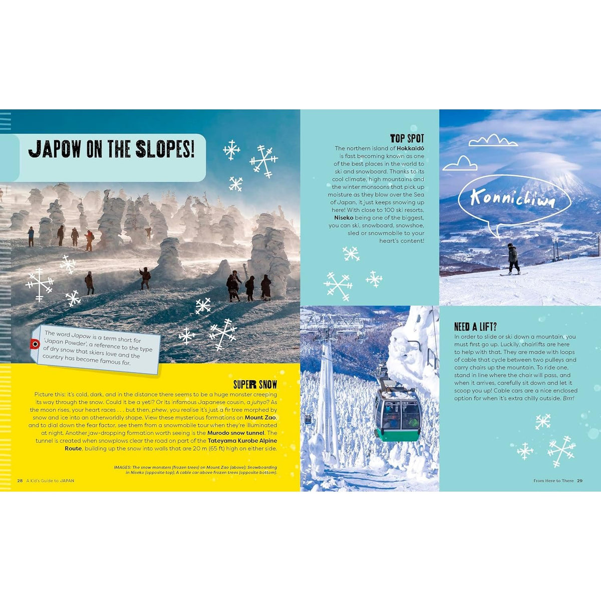 Sample pages (6) from 'Lonely Planet Kids A Kid's Guide to Japan' by Anna Brett - children's paperback