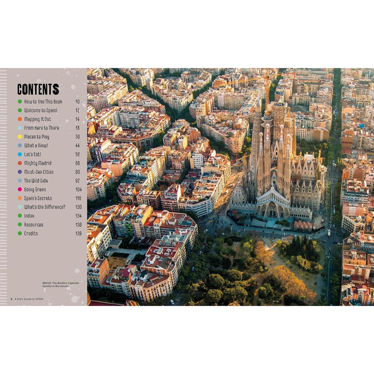 Sample pages (10) from 'Lonely Planet Kids A Kid's Guide to Spain' by Alexa Ward - children's paperback