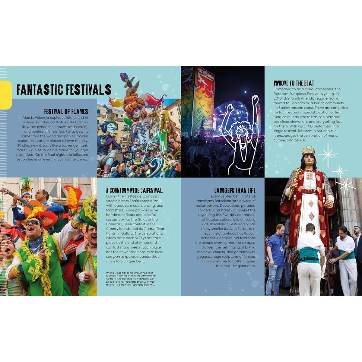 Sample pages (2) from 'Lonely Planet Kids A Kid's Guide to Spain' by Alexa Ward - children's paperback