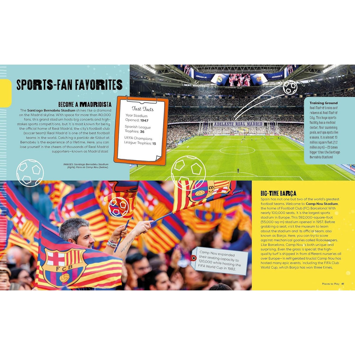 Sample pages (3) from 'Lonely Planet Kids A Kid's Guide to Spain' by Alexa Ward - children's paperback