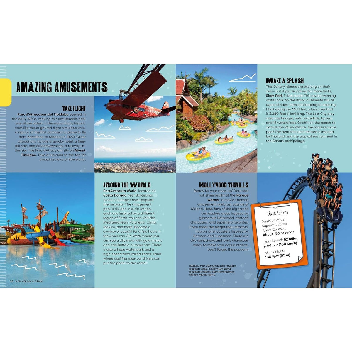 Sample pages (4) from 'Lonely Planet Kids A Kid's Guide to Spain' by Alexa Ward - children's paperback