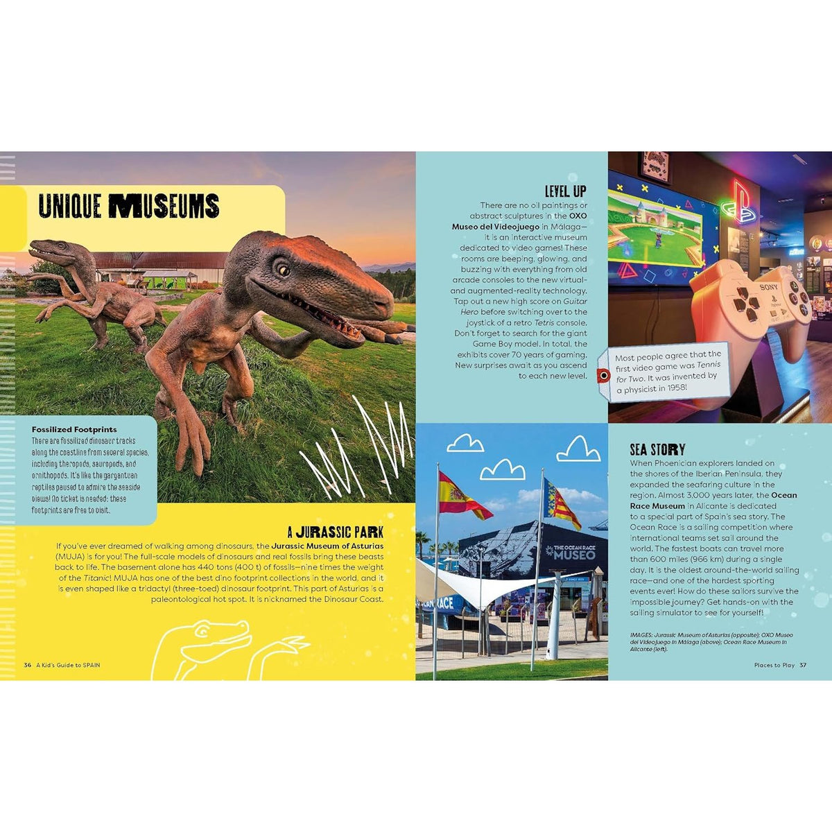 Sample pages (5) from 'Lonely Planet Kids A Kid's Guide to Spain' by Alexa Ward - children's paperback