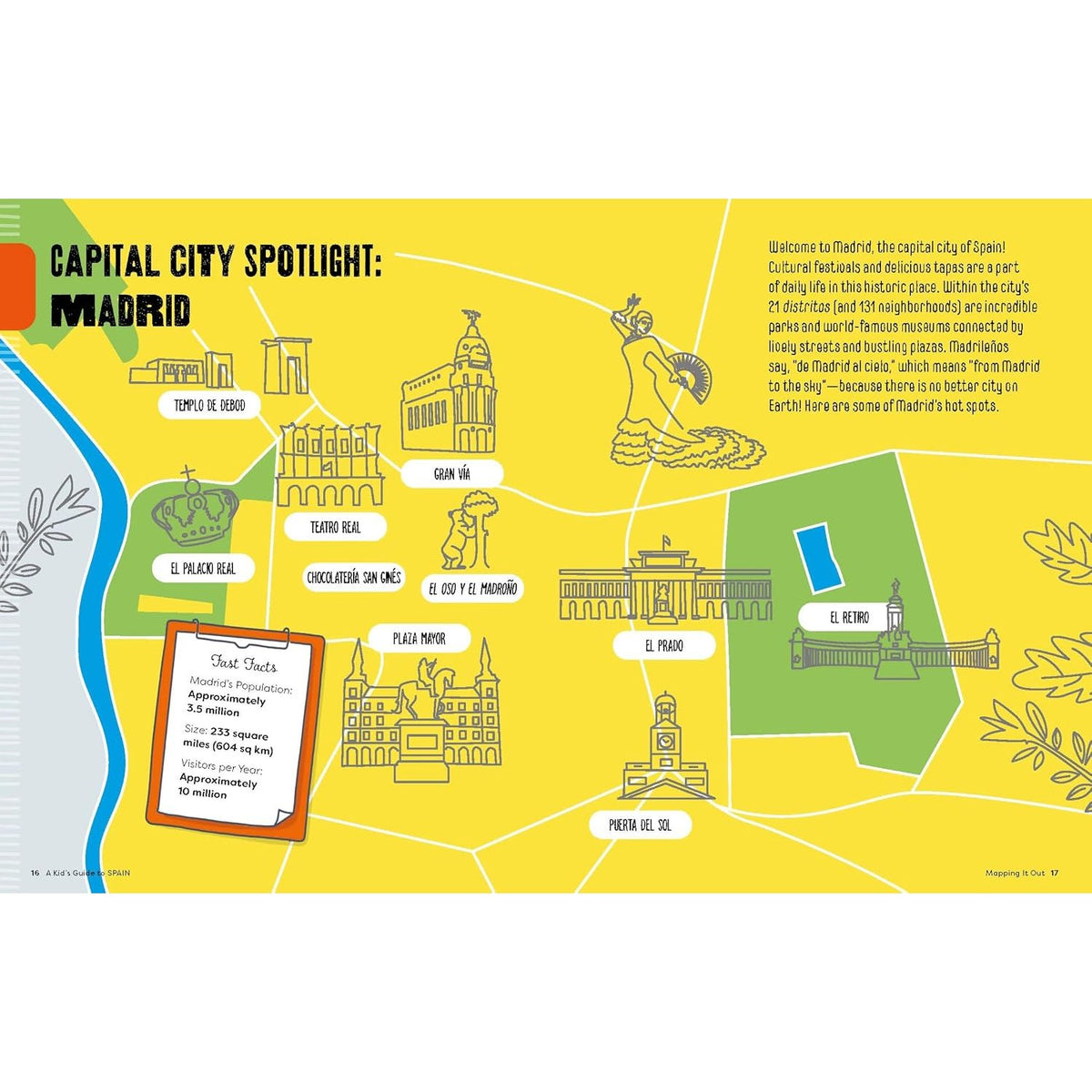 Sample pages (6) from 'Lonely Planet Kids A Kid's Guide to Spain' by Alexa Ward - children's paperback