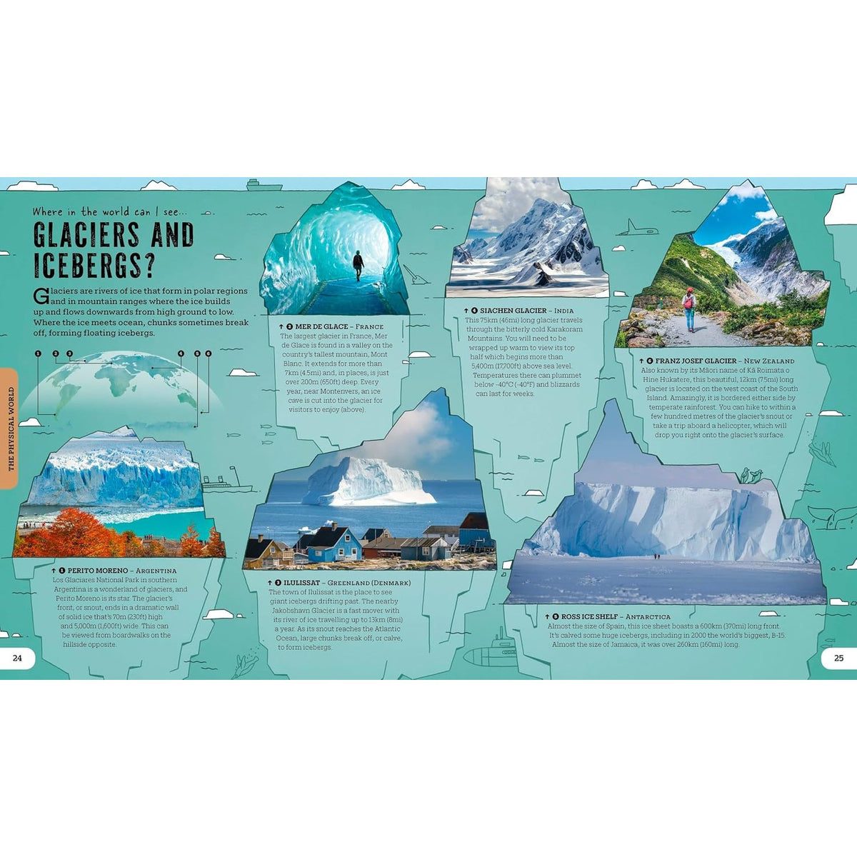 Sample pages (5) from 'Lonely Planet Kids Where In The World Can I…' by Clive Gifford and Beth Walrond - children's hardcover