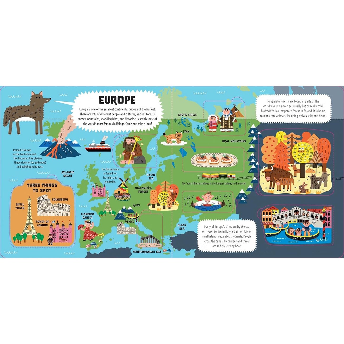 Lonely Planet Kids My First Lift-the-Flap World Atlas | Board Book | Children's Book