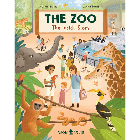 The Zoo - The Inside Story | Hardcover | Children's Book on Animals