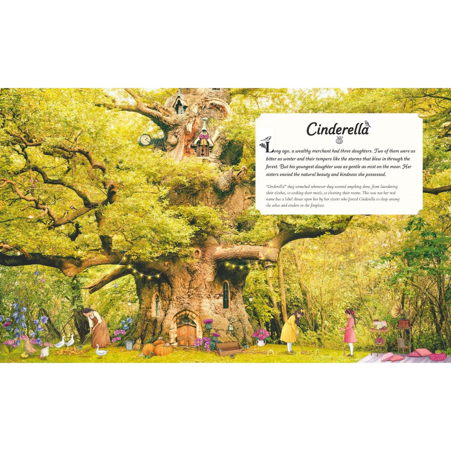 Step Inside a Fairy Tale - 8 Classic Stories, Reimagined | Hardcover | Children's Book on Fairy Tales & Folklore