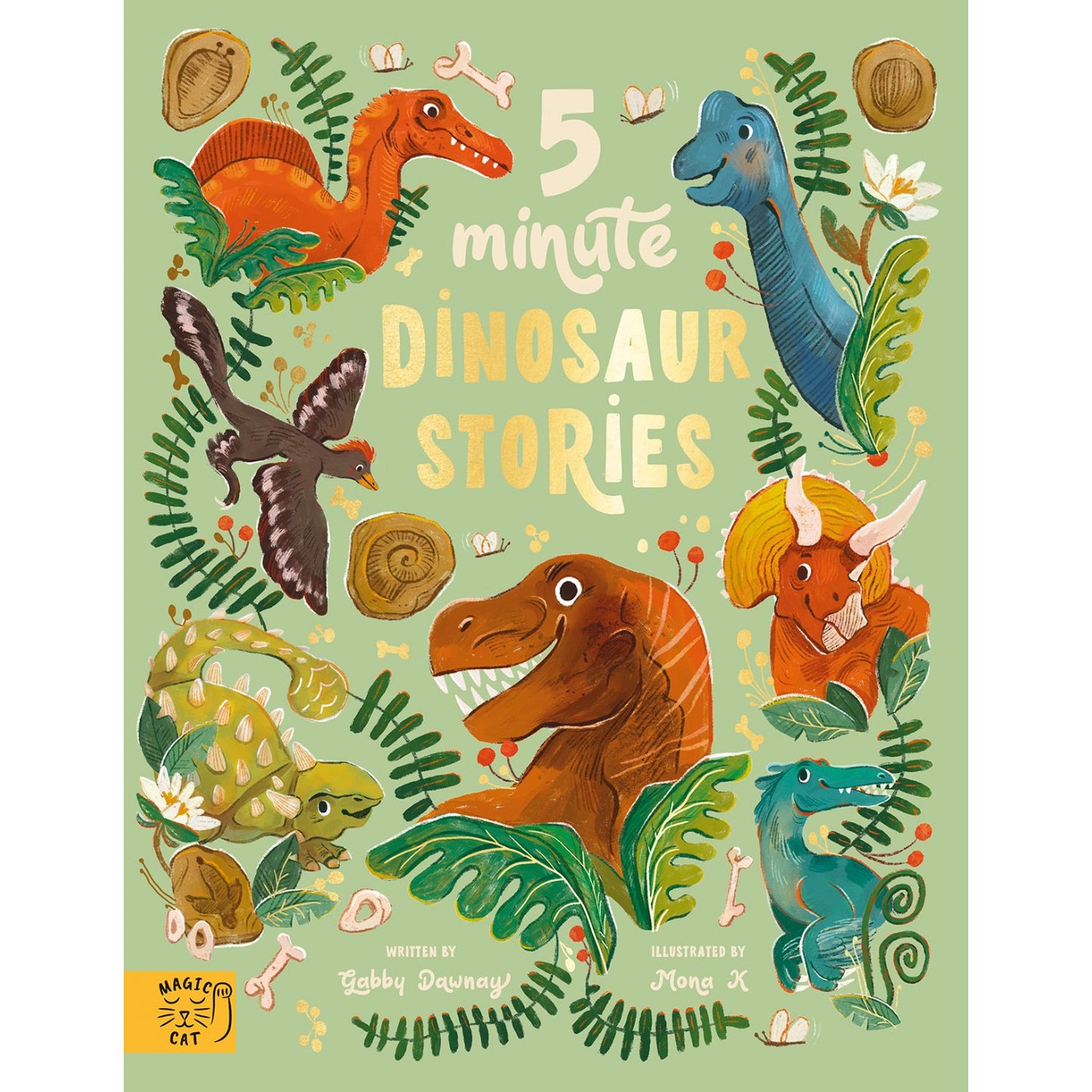 5 Minute Dinosaur Stories | Hardcover | Children's Book on Dinosaurs & Prehistoric Life